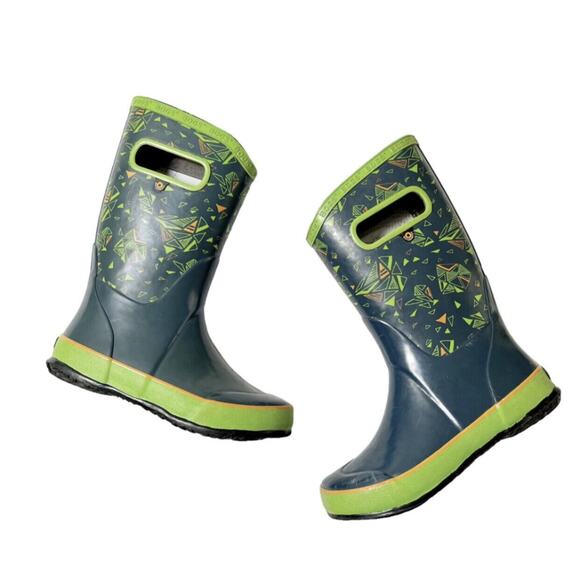 Bogs Pull On Patterned Boots Size 3 - Picture 1 of 8